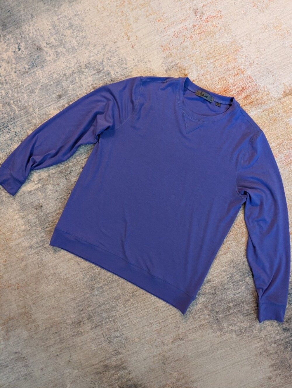 G/Fore Crew Neck Long Sleeve Pullover